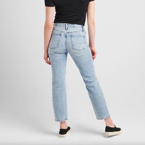 Frisco Straight Leg Jean, Silver, BNWT - Picture 2 of 4